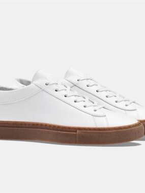 Koio White Gum Capri Sneaker men’s 7.5